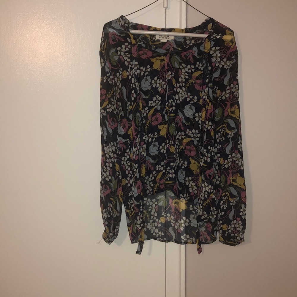 Fun, sheer top